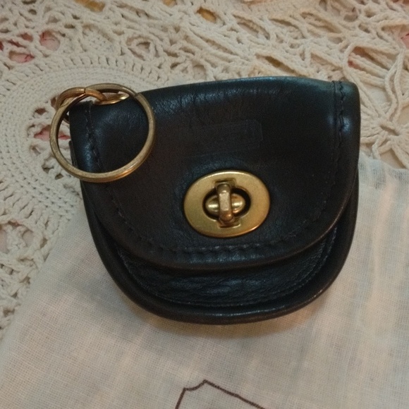 Coach Handbags - Vintage Coach Leather Keychain